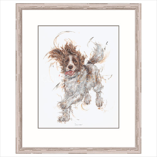Bounder Framed Limited Edition print by Aaminah Snowdon