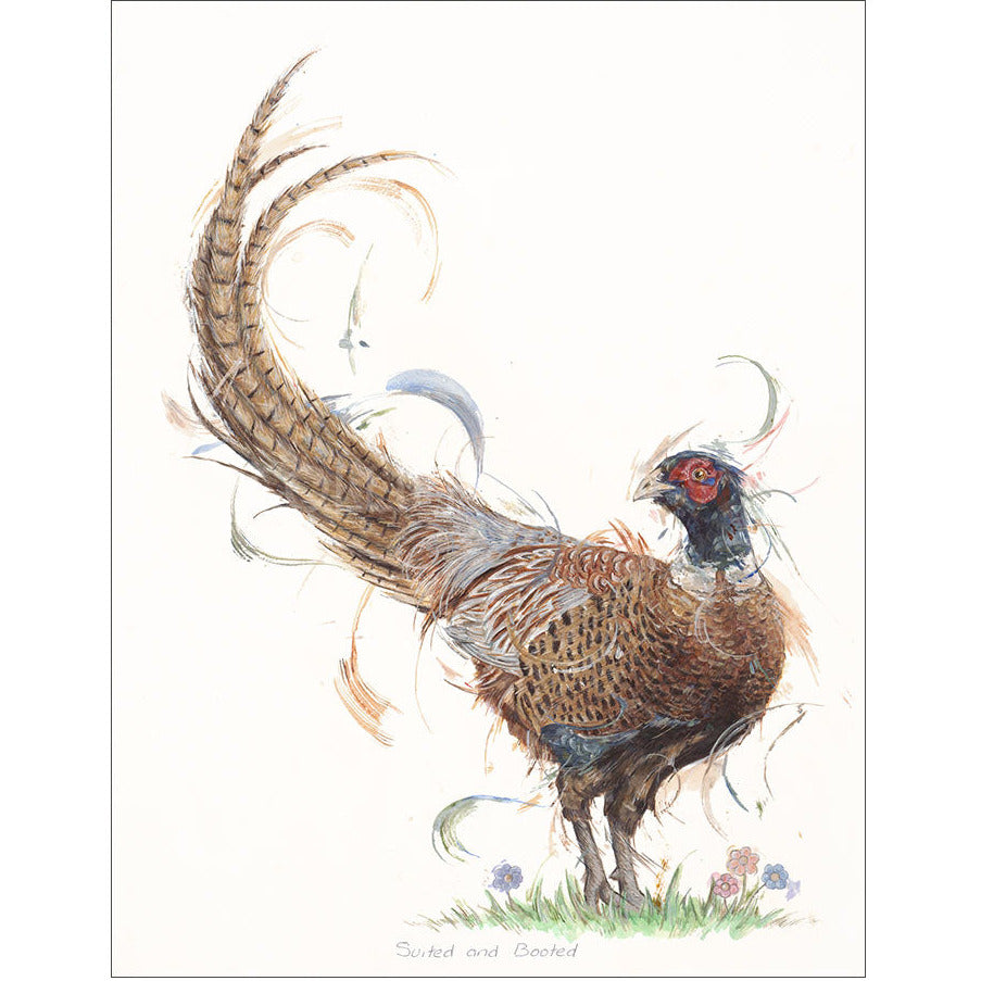 Suited and Booted Limited Edition print by Aaminah Snowdon