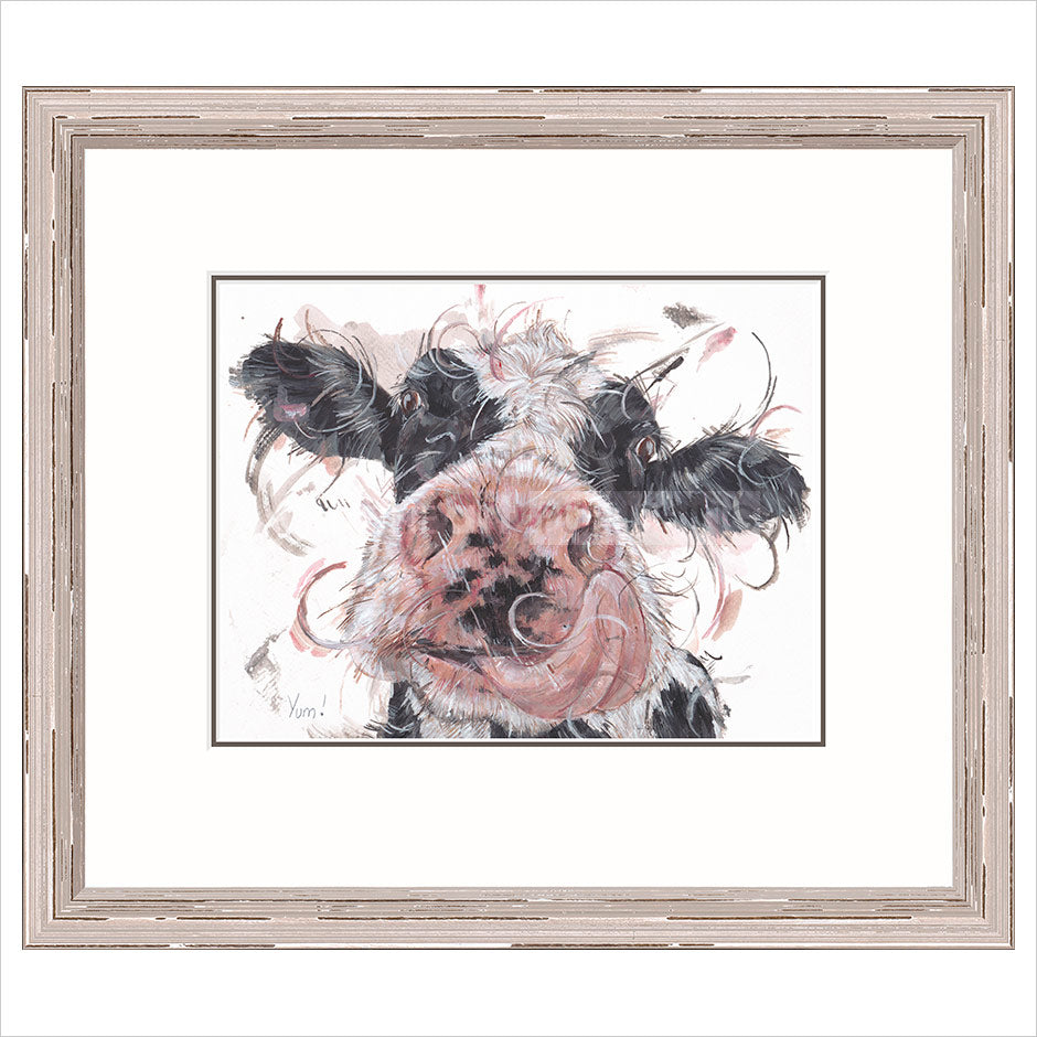 Yum! Framed Limited Edition print by Aaminah Snowdon