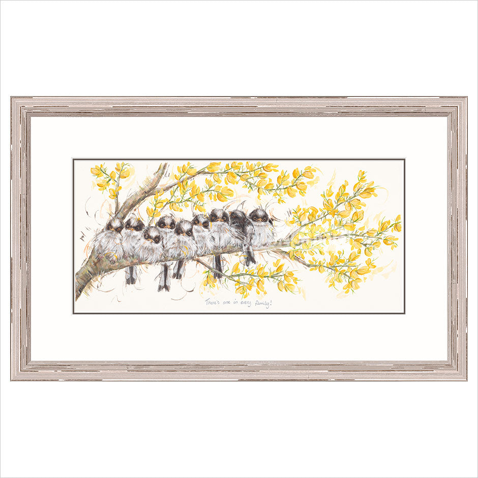 There's One in Every Family! Framed Limited Edition Print by Aaminah Snowdon