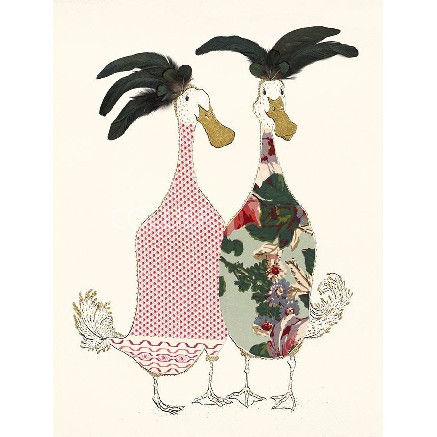 Side Parting Limited Edition Print by Anna Wright