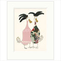 Side Parting Mounted Limited Edition Print by Anna Wright