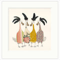 Gossip Girls Mounted Limited Edition Print by Anna Wright