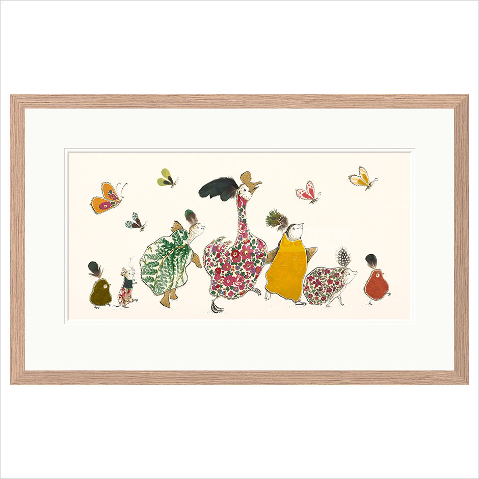 We Should be Dancing Framed (option 2) Limited Edition Print by Anna Wright