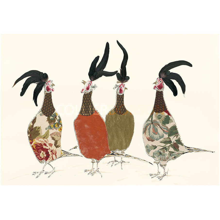 Holding Court Limited Edition Print by Anna Wright