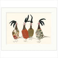 Holding Court Mounted Limited Edition Print by Anna Wright
