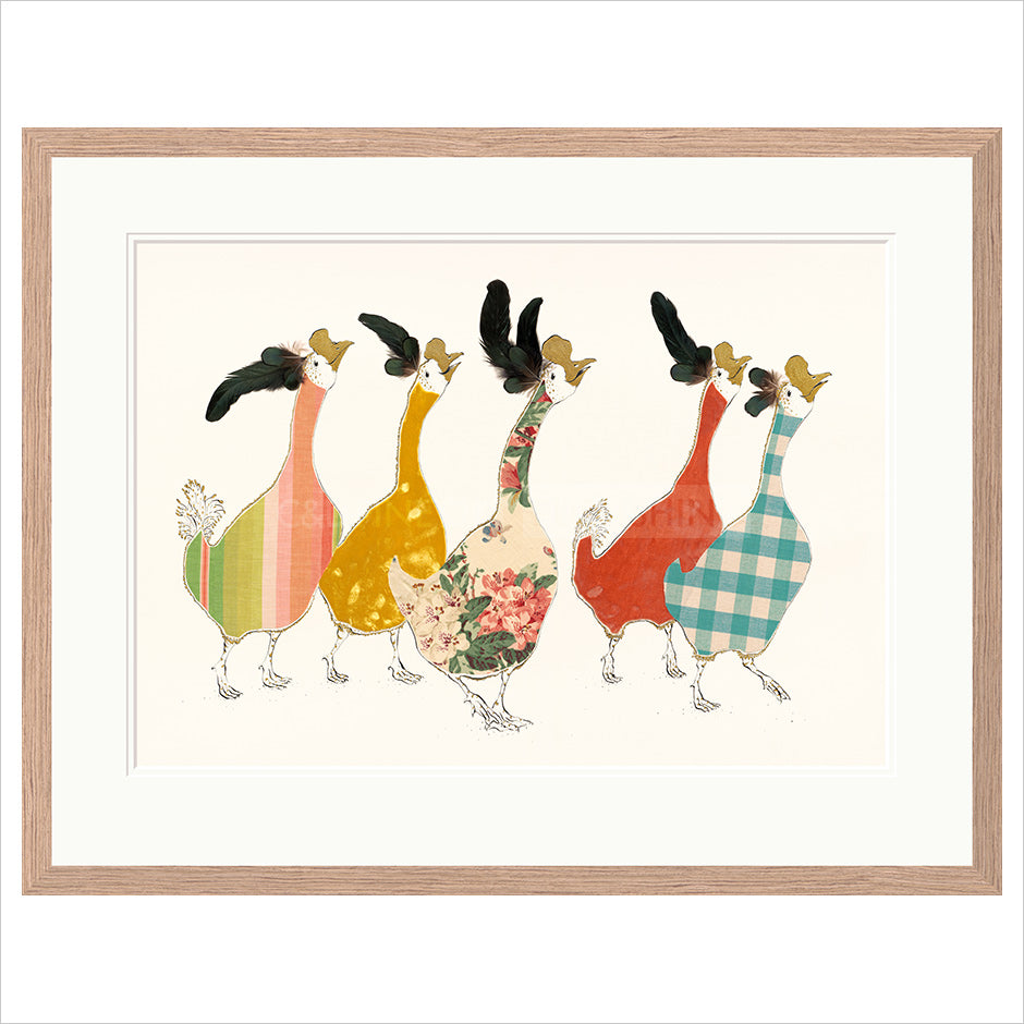 Running Free Framed (option 2) Limited Edition Print by Anna Wright
