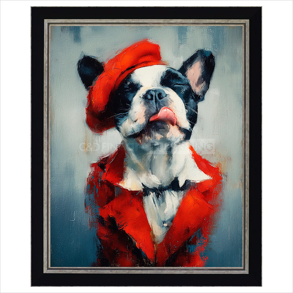French Kiss Framed Artist's Proof Print by Boid