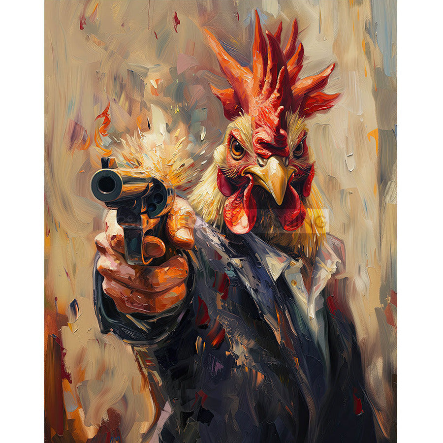 Cock Shot Limited Edition Print by Boid