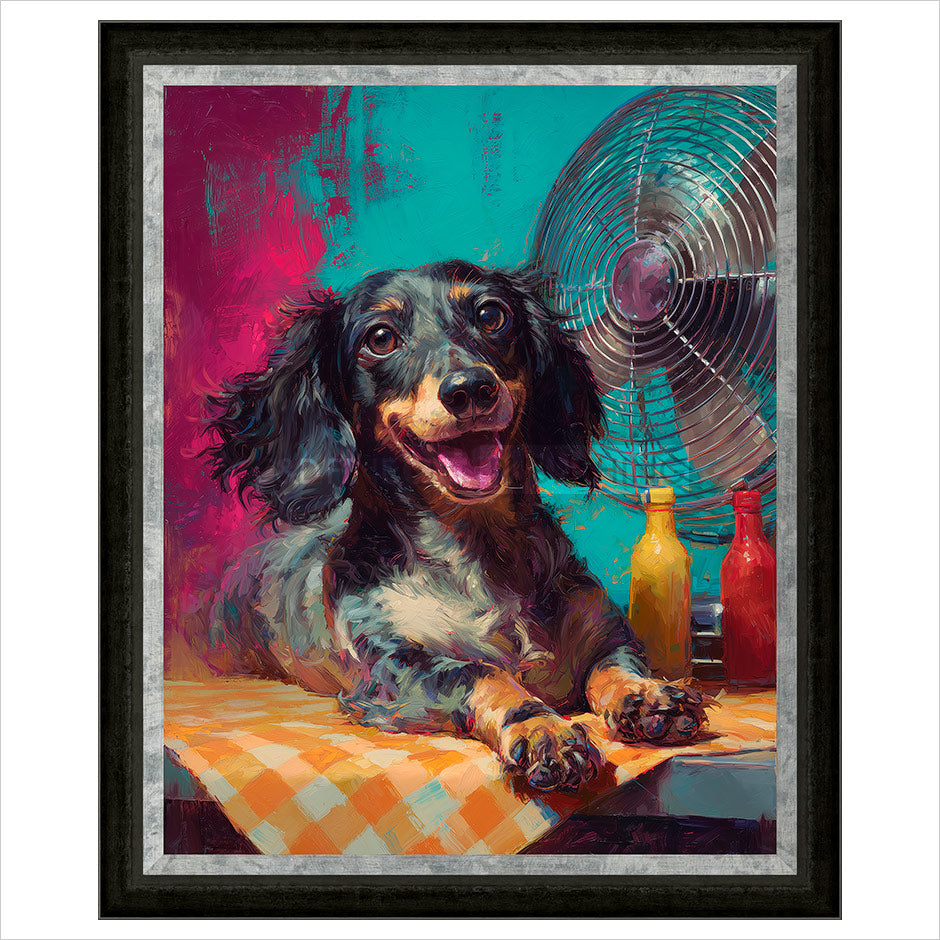 Hot Dog Framed Limited Edition Print by Boid