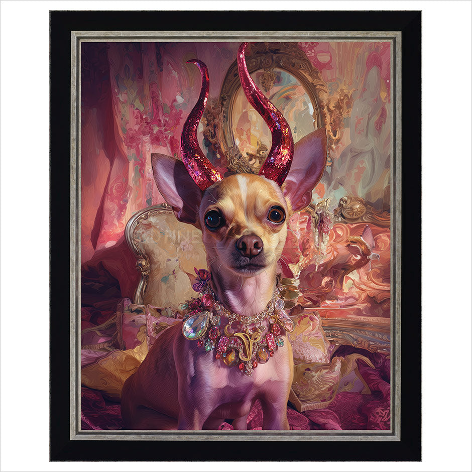 Little Devil Framed Artist's Proof Print by Boid