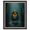 Robin in the Hood Framed limited edition print by Boid
