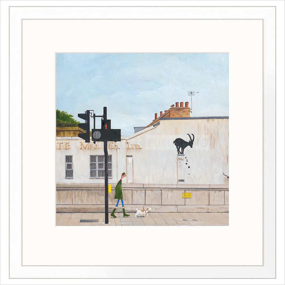 The G.O.A.T Framed Limited Edition Print by Chris Ross Williamson