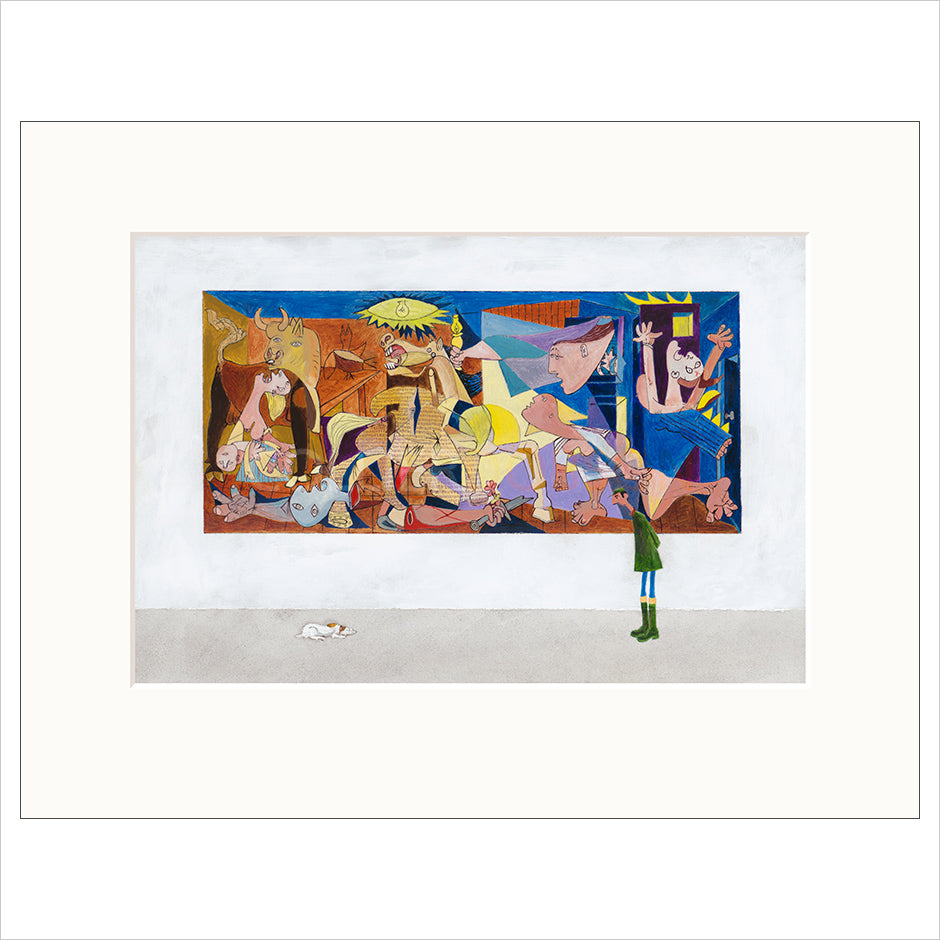 Guernica Revisited Mounted Limited Edition print by Chris Ross Williamson