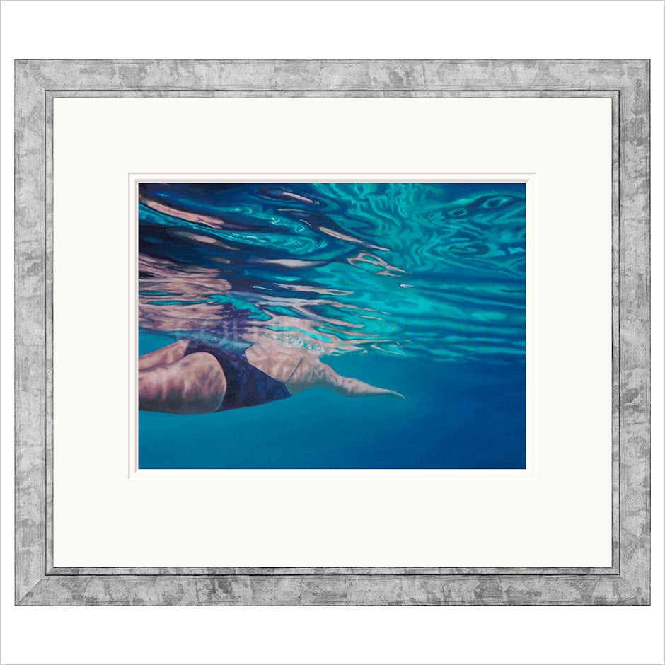Romance of Solitude Framed (option 2) Limited Edition Print by Corinne Young