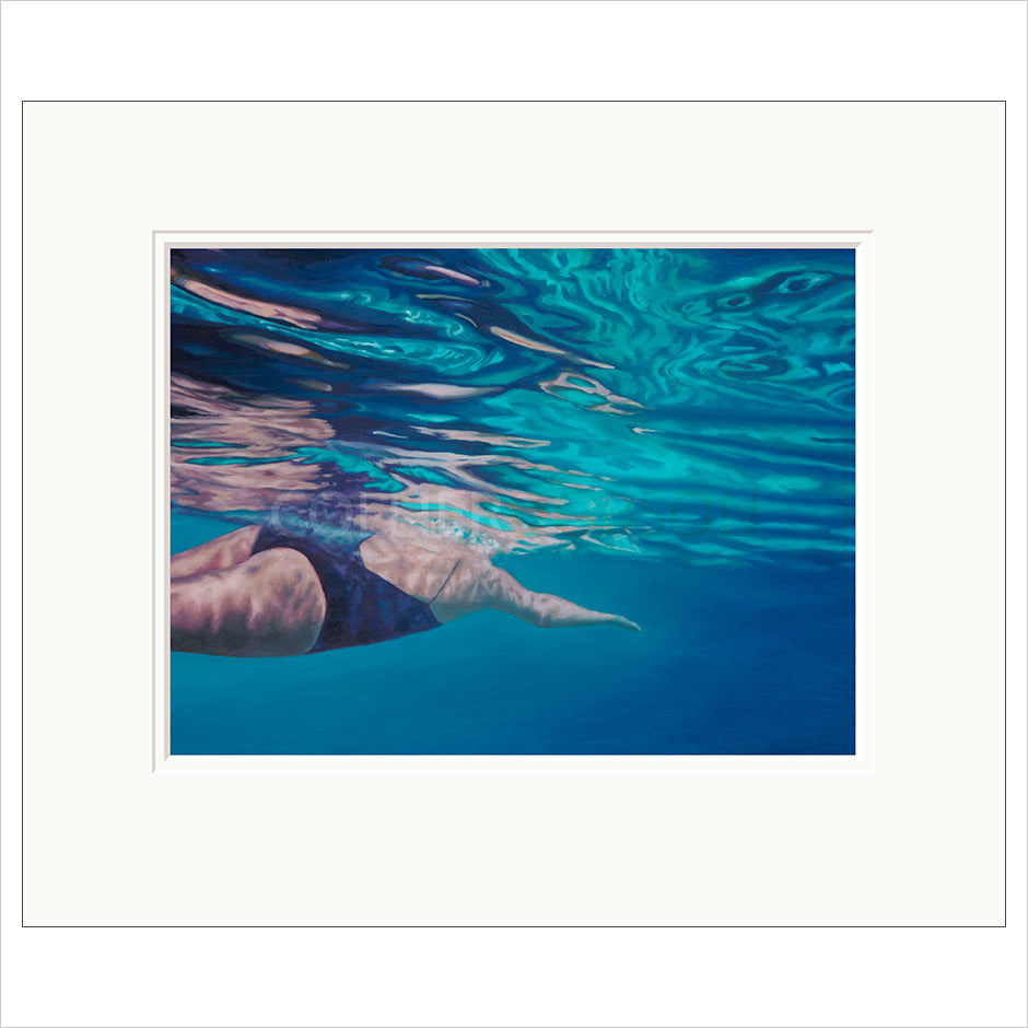 Romance of Solitude Mounted Limited Edition Print by Corinne Young
