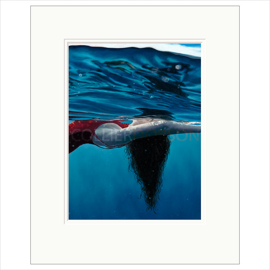 Reasons to Be Bold Mounted Limited Edition print by Corinne Young
