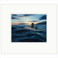Twilight Swim Mounted Limited Edition Print by Corinne Young