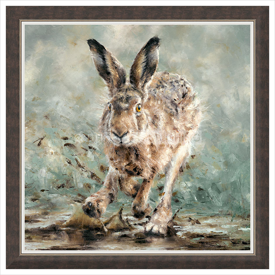 Splosh Framed Artist's Proof Print by Anthony Dobson