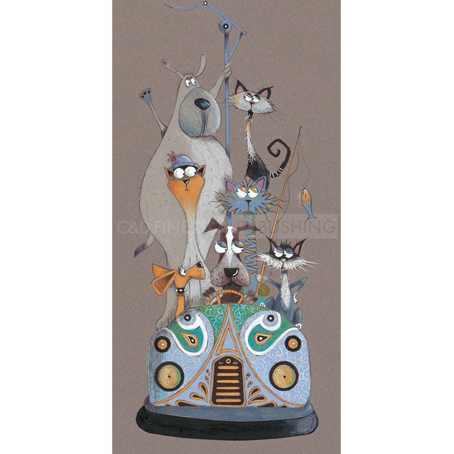 Scream for Speed II Limited Edition Print by Gary Walton