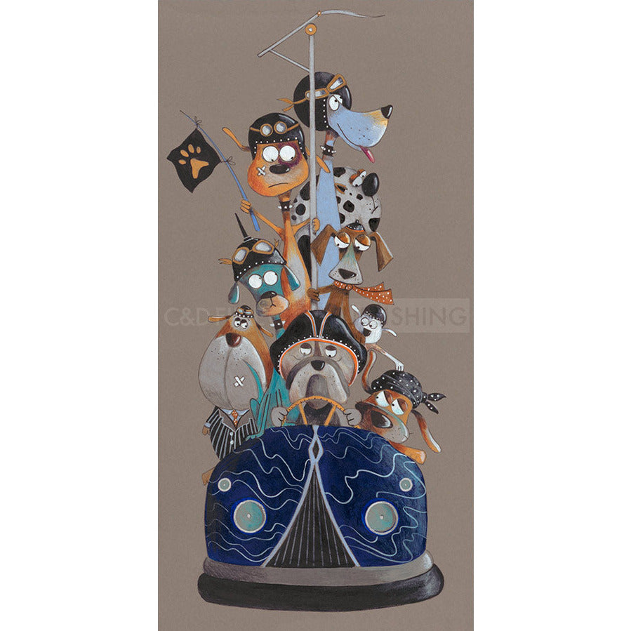 Scream for Speed III Limited Edition Print by Gary Walton