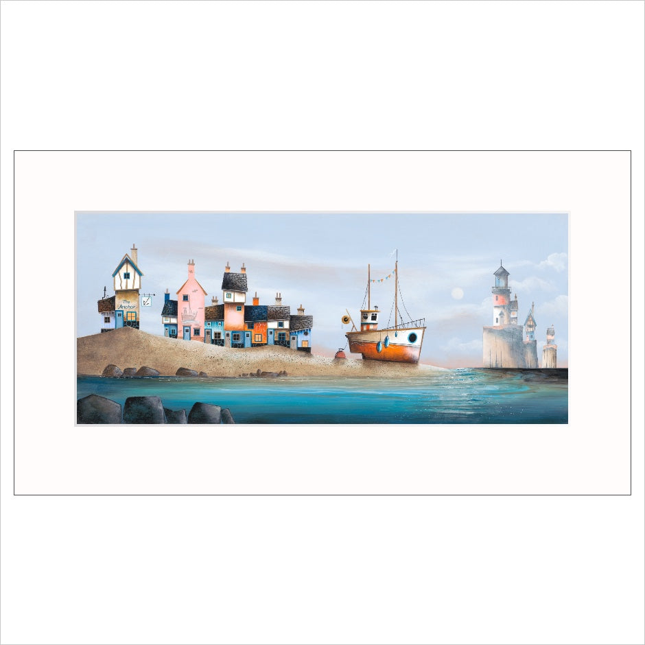 High & Dry Mounted Limited Edition Print by Gary Walton