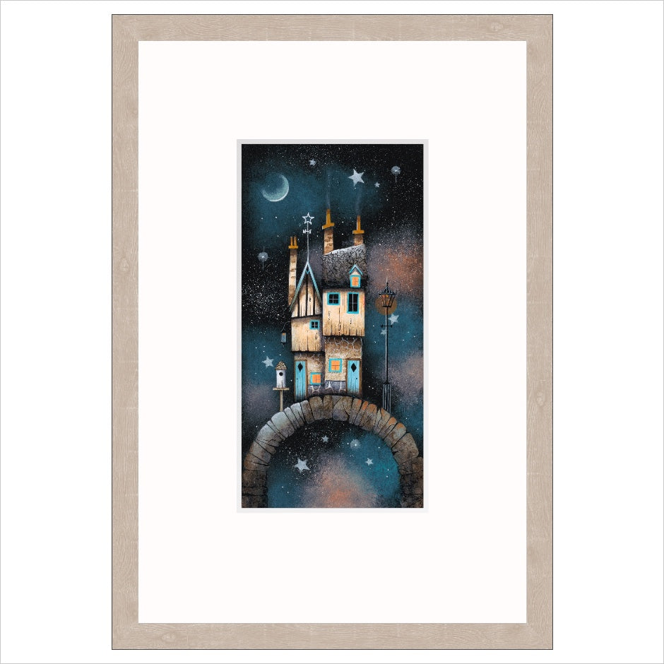 Star Cottage Framed Limited Edition Print by Gary Walton