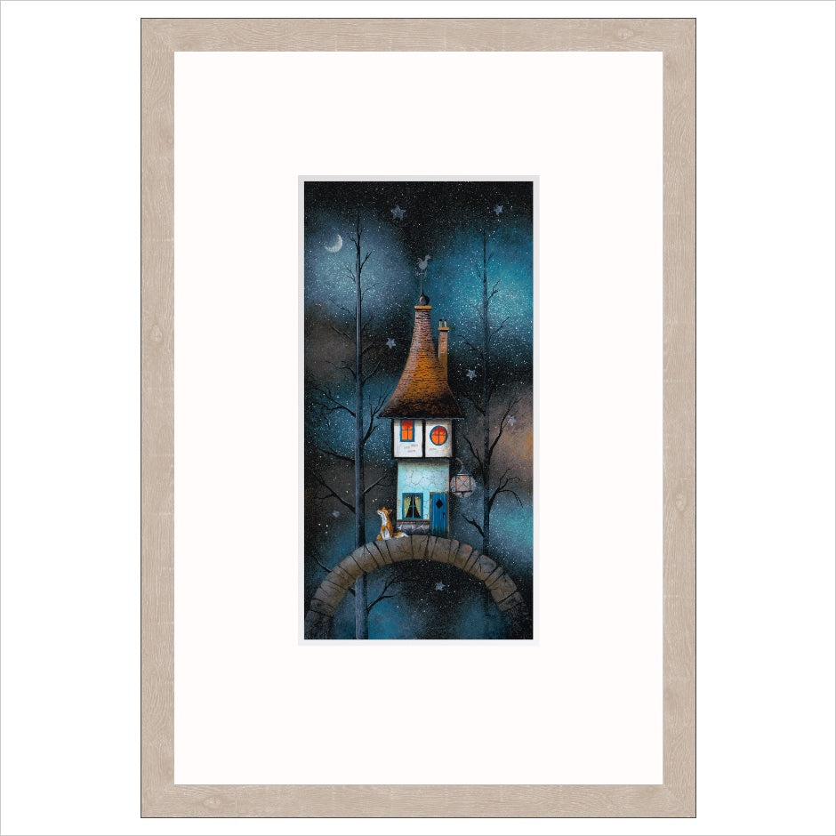 Love to the Moon Framed Limited Edition print by Gary Walton