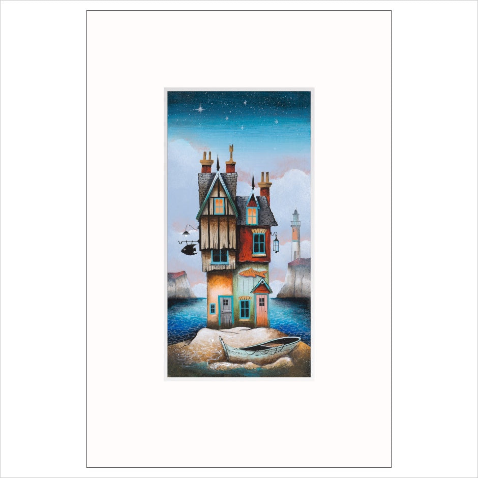 Fish Out of Water Mounted Limited Edition Print by Gary Walton