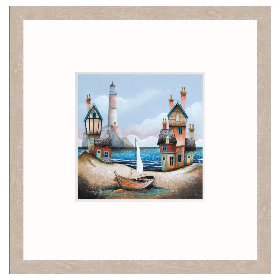 The Blue Lagoon Framed Limited Edition Print by Gary Walton