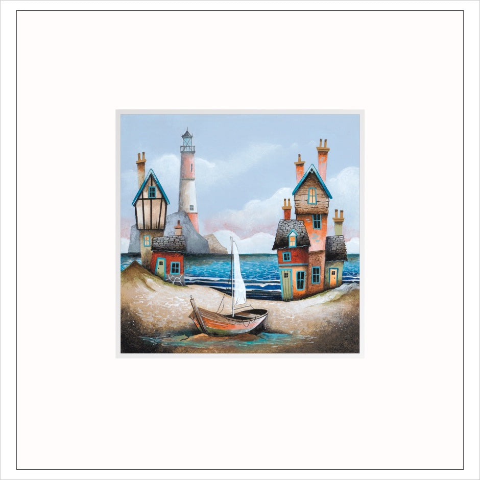 The Blue Lagoon Mounted Limited Edition Print by Gary Walton