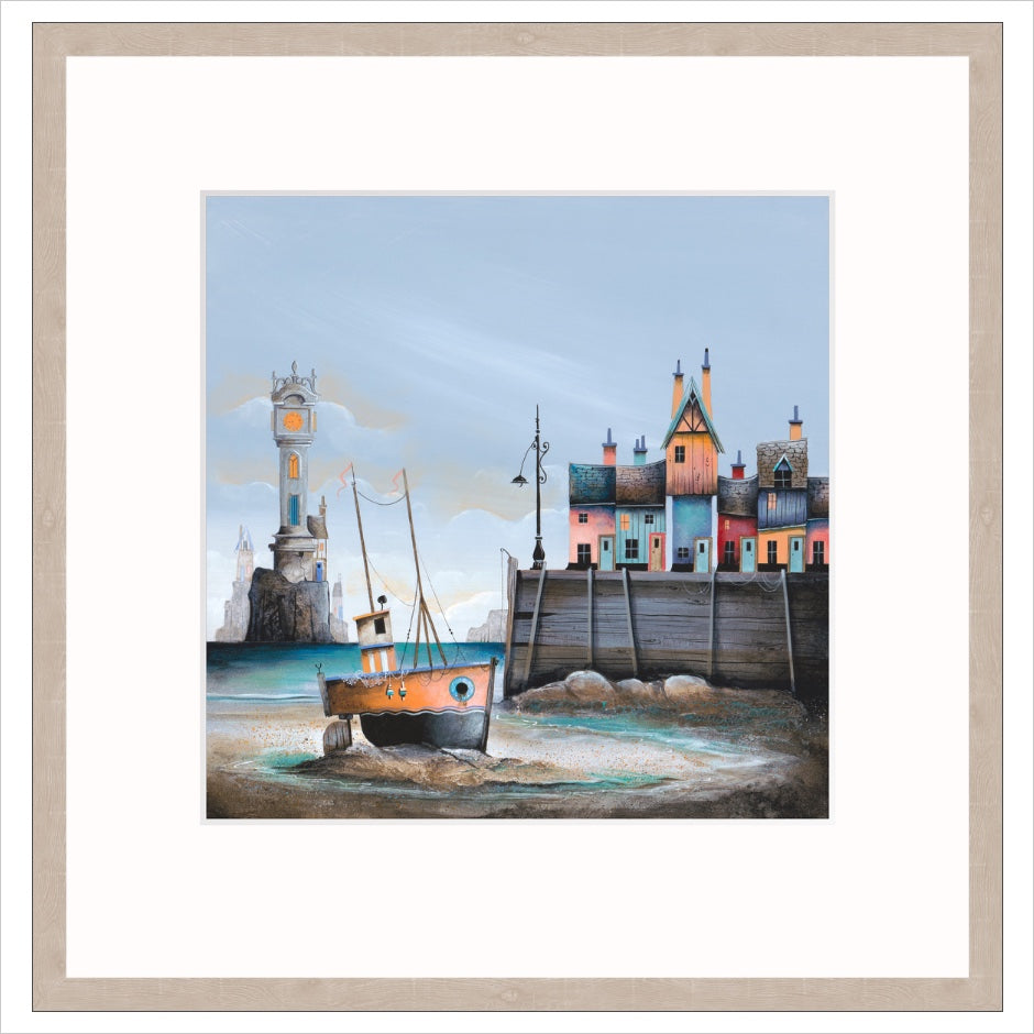 Time & Tide Framed Limited Edition Print by Gary Walton