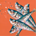 Five Sprats Limited Edition Print by Giles Ward