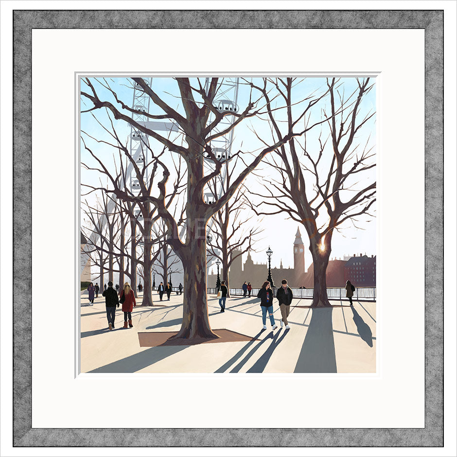 Warm Winter Glow Framed Limited Edition Print bu Jo Quigley