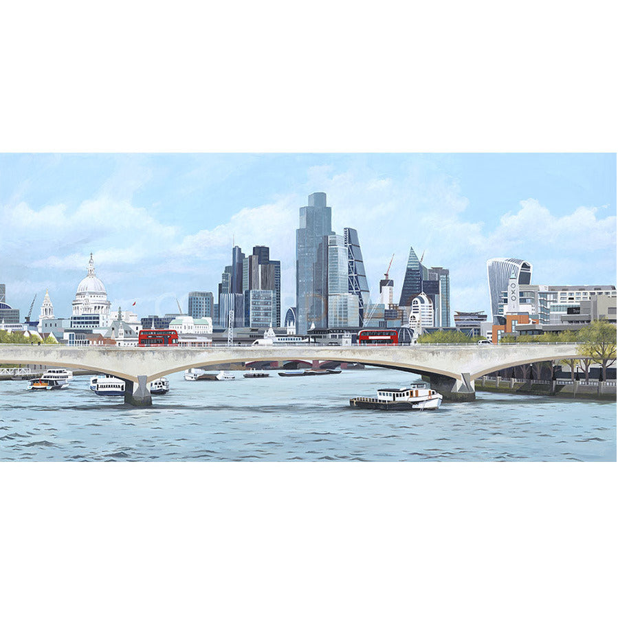 The City Limited Edition print by Jo Quigley