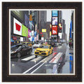 Rainy Day, New York Framed Print by Jo Quigley