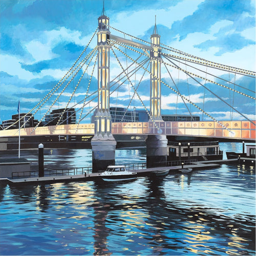 Albert Bridge Limited Edition Print by Jo Quigley