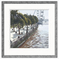 South Bank, Spring Framed Limited Edition Print by Jo Quigley