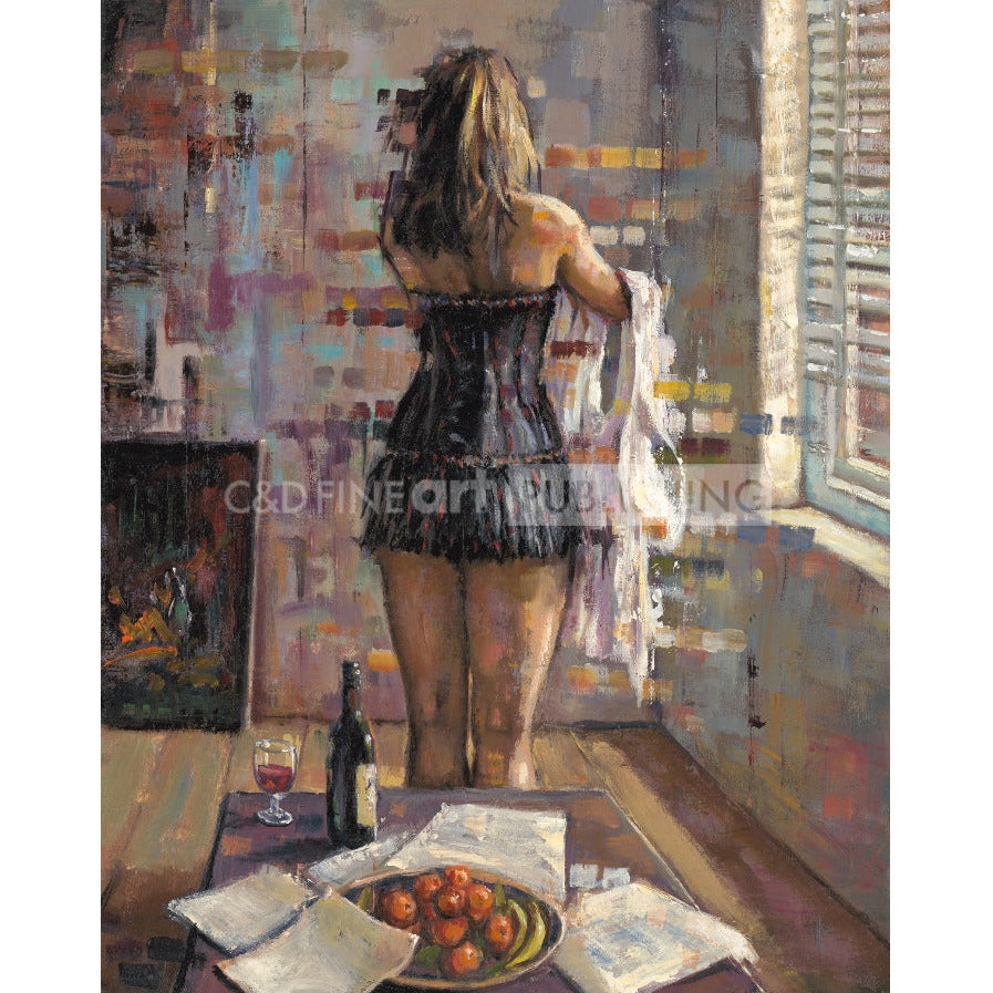 Dressing to Impress Block Mounted Limited Edition Print by Martin Leighton