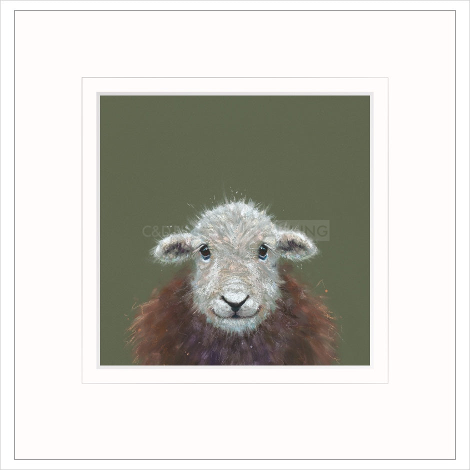 Beatrix Mounted Limited Edition Print by Nicky Litchfield