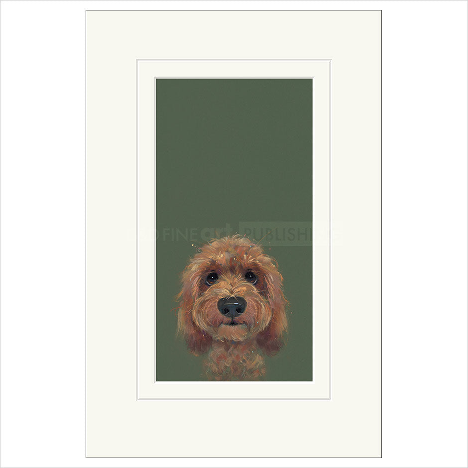 The Look... Mounted Limited Edition Print by Nicky Litchfield