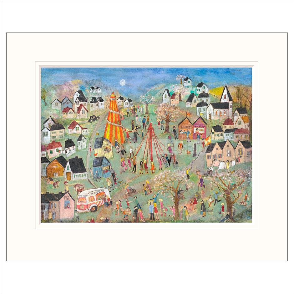 May Day Mounted Limited Edition print by Rosa sepple