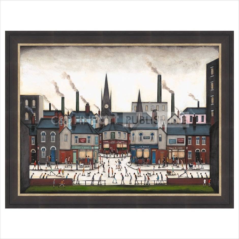 Ten to Two Framed Limited Edition Print by Sean Durkin