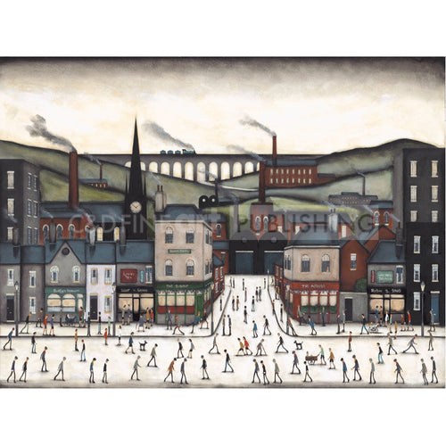 Betty's Tearoom Block Mounted limited Edition Print by Sean Durkin