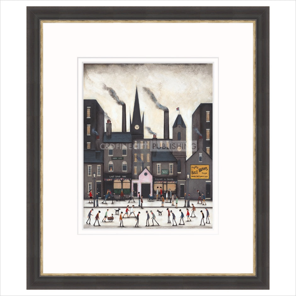 Last Orders on Union Street Framed (option 1) Limited Edition print by Sean Durkin