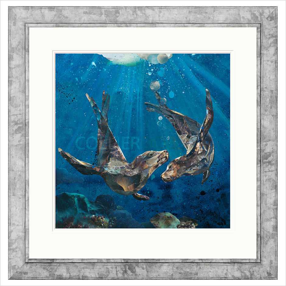 Deep Sea Dancing Framed Limited Edition Print by Sarah Jackson