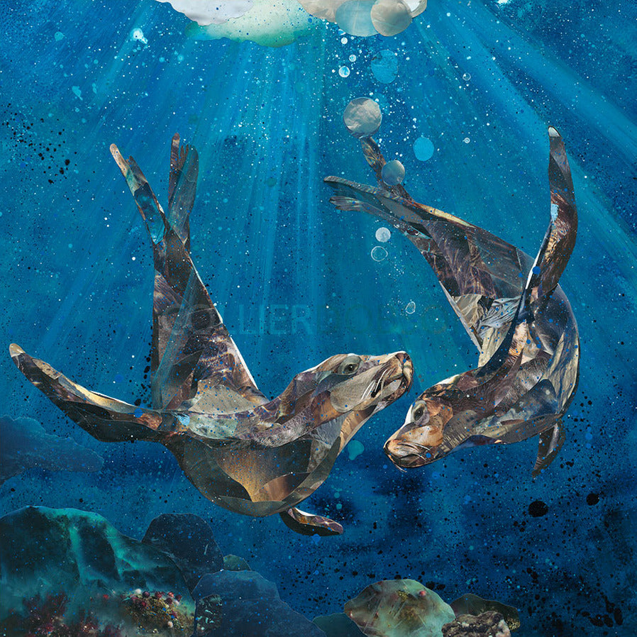 Deep Sea Dancing Limited Edition Print by Sarah Jackson