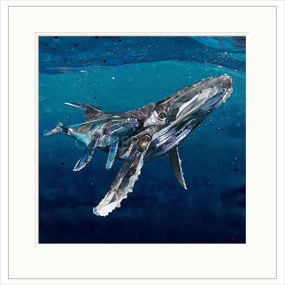 Mother's Song Mounted Limited Edition print by Sarah Jackson