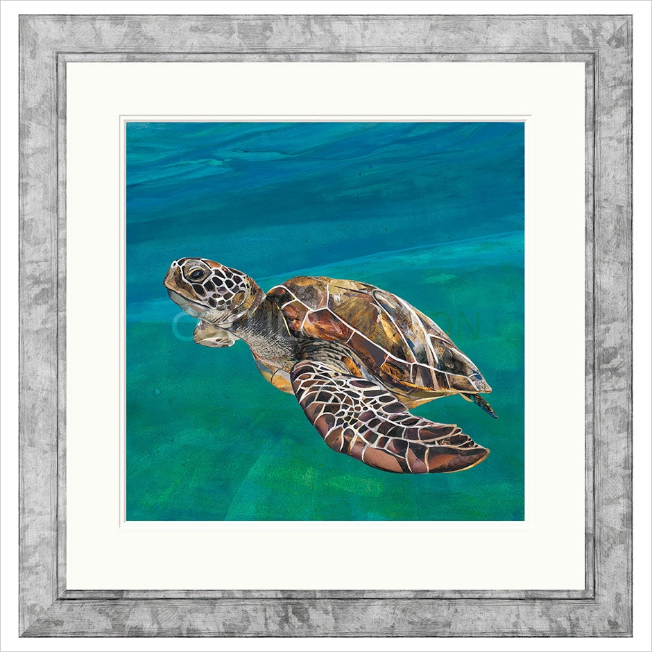 Gone with the Tide Framed Limited Edition Print by Sarah Jackson