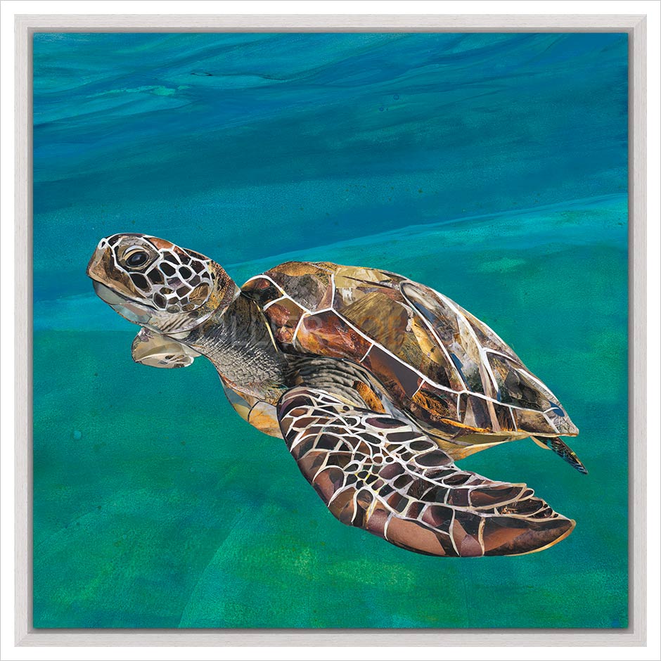 Gone with the Tide Framed Artist's Proof Print by Sarah Jackson